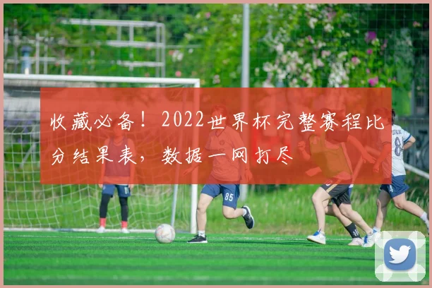 收藏必备！2022世界杯完整赛程比分结果表，数据一网打尽