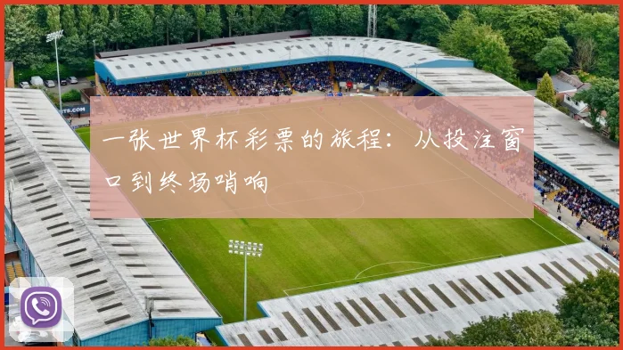一张世界杯彩票的旅程:从投注窗口到终场哨响